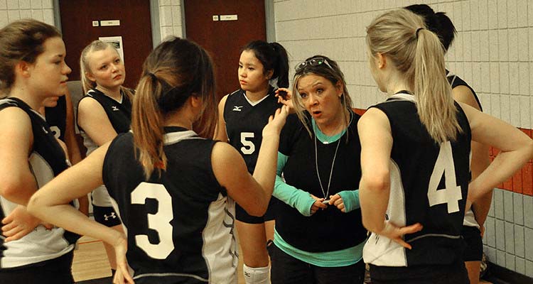 JSJH hosts district VBall