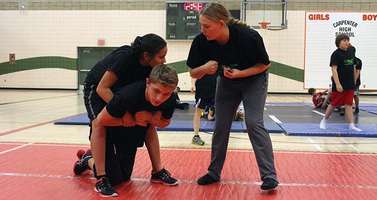 Wrestling camp delivers