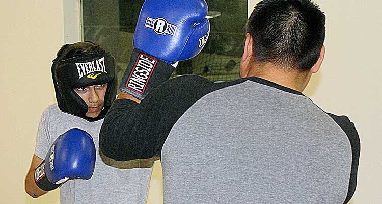 Boxing program scores knockout