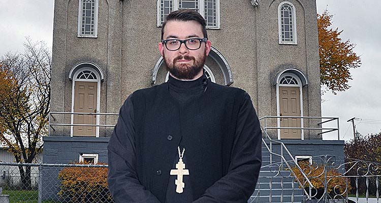 New Orthodox priest for M.L.