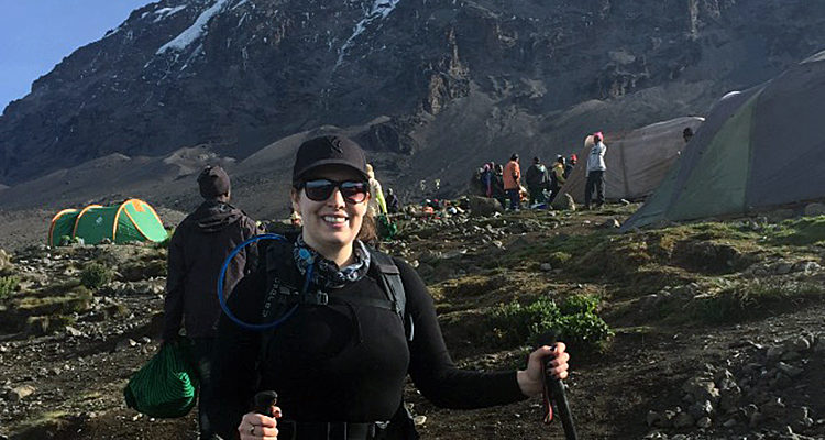 Nurse climbs Kilimanjaro