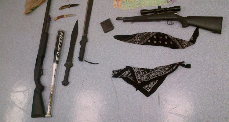 RCMP seize weapons, crack cocaine