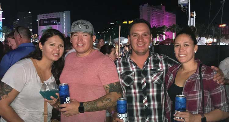 Locals escape Vegas shooting