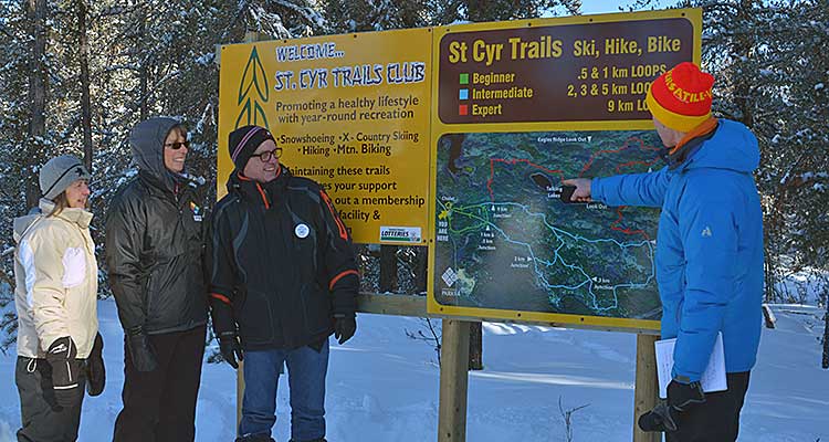 St. Cyr extends trail