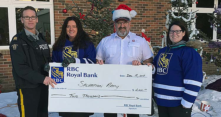 RCMP support Salvation Army