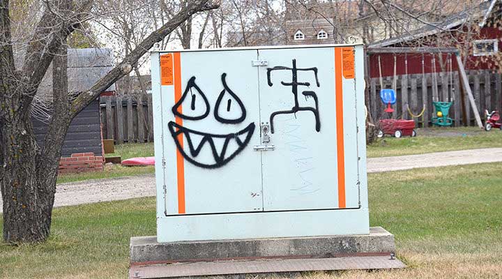 Graffiti removal plan for M.L.