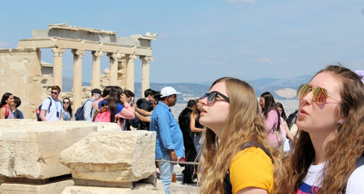 CHS students visit Greece