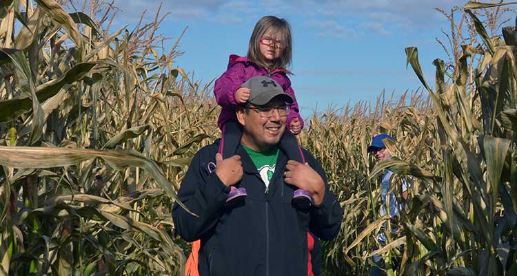 Corn maze an educational outing