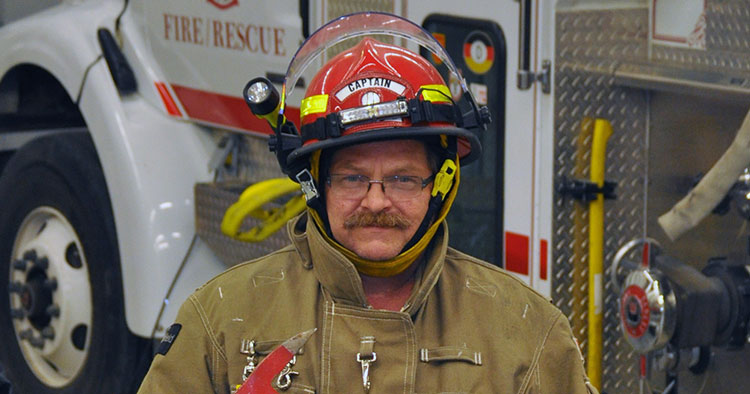 Firefighter remembered