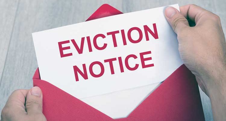 Evictions suspended due to COVID-19