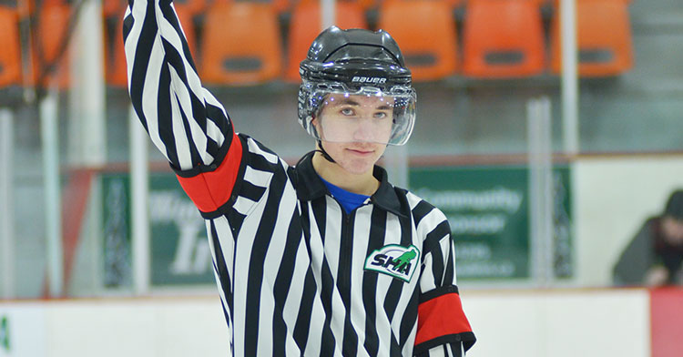 Referee recognized as ‘Most Promising’