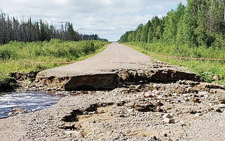 Rain washes out Patuanak Highway