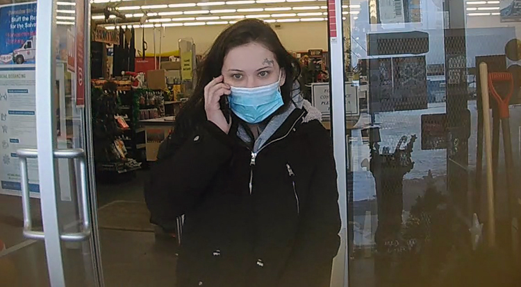 RCMP seek female suspect