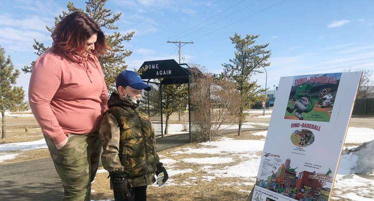 ‘Story Walk’ installed at Lions Park