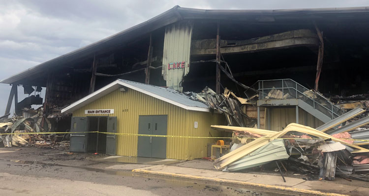 City offers $10,000 reward in response to arena fire