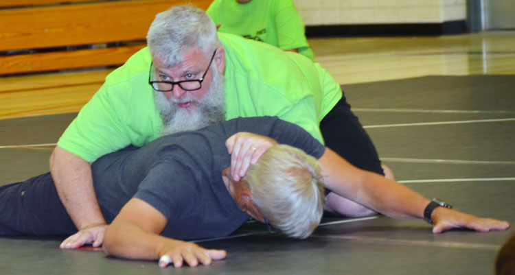 Wrestling, rugby, weightlifting camp a hit