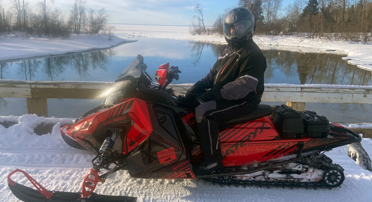 Ideal conditions for sledding