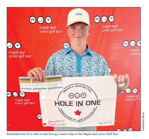 M.L. golfer hits hole-in-one at Saskatoon tourney M.L. golfer hits hole-in-one at Saskatoon tourney