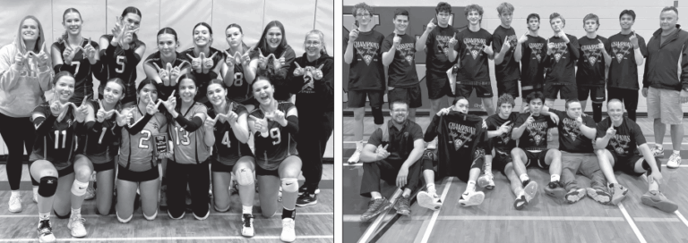 CHS volleyball teams win weekend tournaments