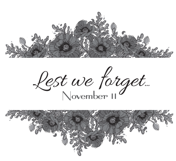 Remembrance Day service on Tuesday