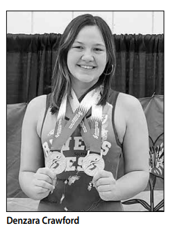 Athlete earns double gold at Winter Games