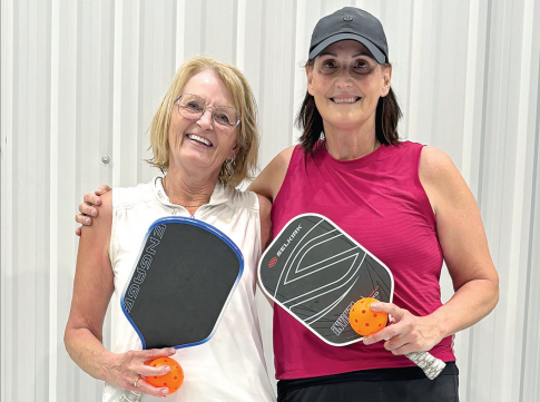 Ladies pickleball tournament a smashing success