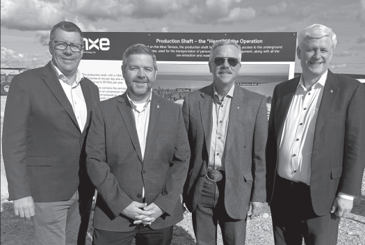 Groundbreaking held for new uranium project