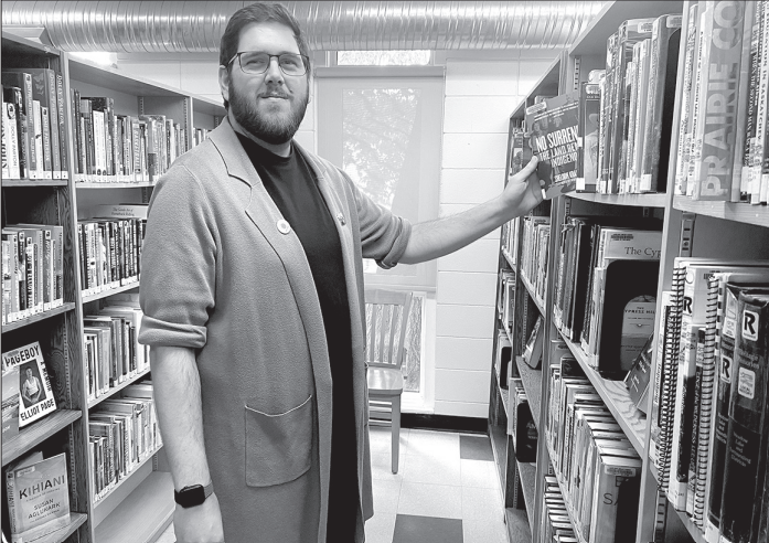 New branch manager for M.L. Library