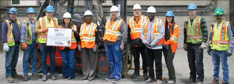 Tolko donates forklift to North West College in Meadow Lake